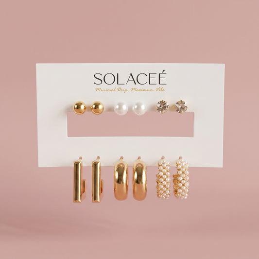 Minimal Luxe – 6 Pair Combo