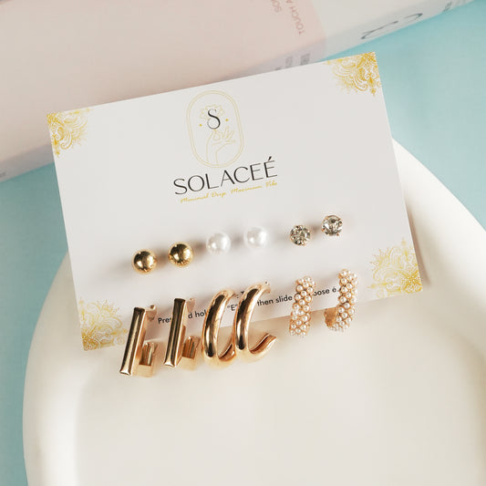 Minimal Luxe – 6 Pair Combo