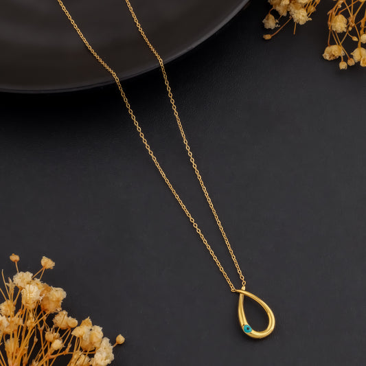 Aura Drop – Evil Eye Charm Necklace