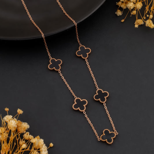 Rose Clover – Charm Chain Necklace