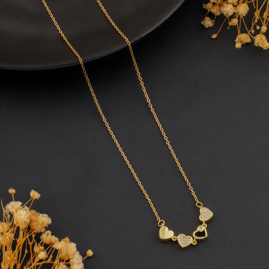 Heartbound – Magnetic Clover Heart Necklace