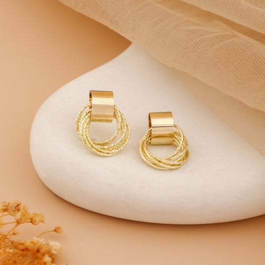 Loopelle – Twisted Chain Luxe Earrings