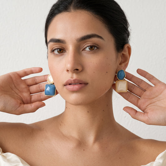 Liluxe – Modern Drop Earrings