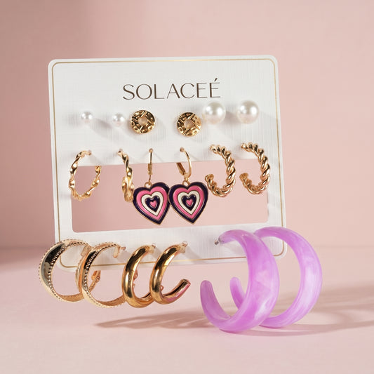 Nine Moods – 9 Earrings Set