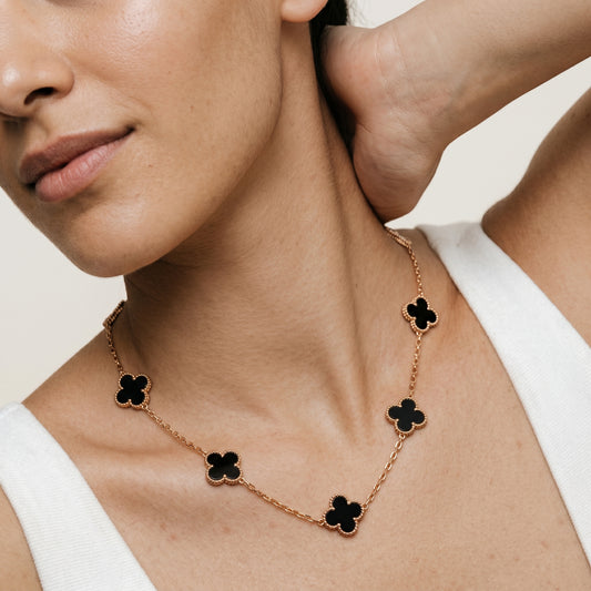 Rose Clover – Charm Chain Necklace