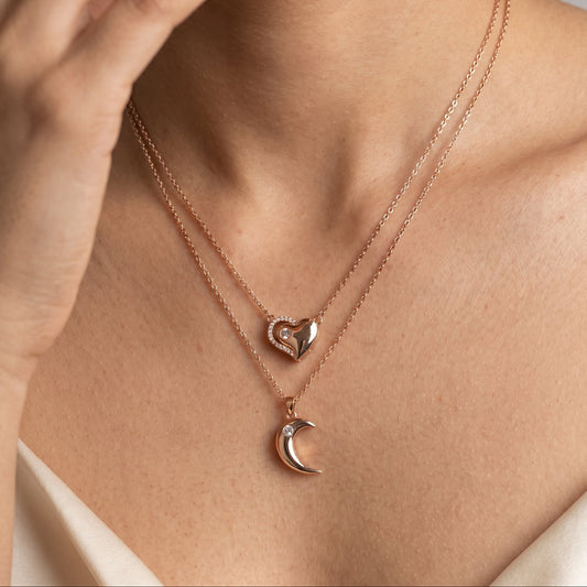HeartSnap – Magnetic Couple Necklace