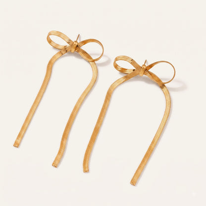 Tiedora – Luxe Bowline Earrings