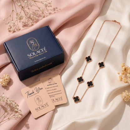 Rose Clover – Charm Chain Necklace