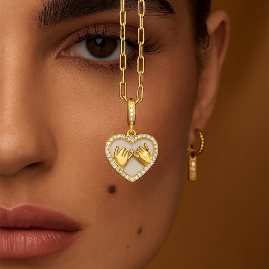 Pinkie Promise – Heart Pendant Necklace