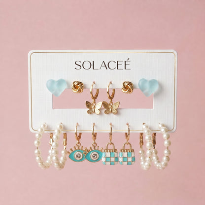 Playful Charm – 6 Pair Combo