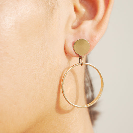 Trivelle – Geometric Hoop Earrings