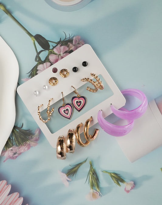 Nine Moods – 9 Earrings Set