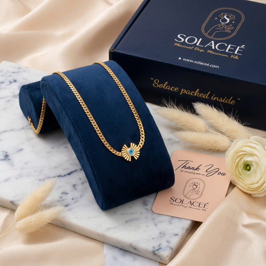 Sungaze – Evil Eye Sun Necklace