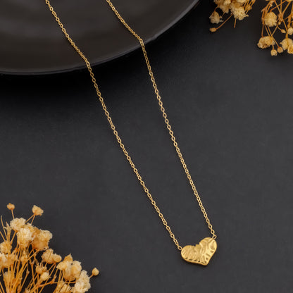 Everyday Heart – Gold Charm Necklace