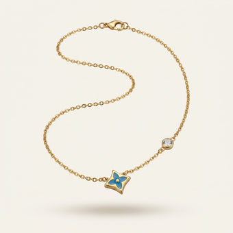 Skybelle – Enamel Pendant Necklace
