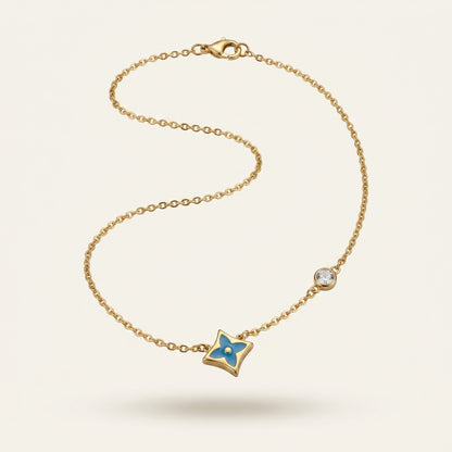 Skybelle – Enamel Pendant Necklace