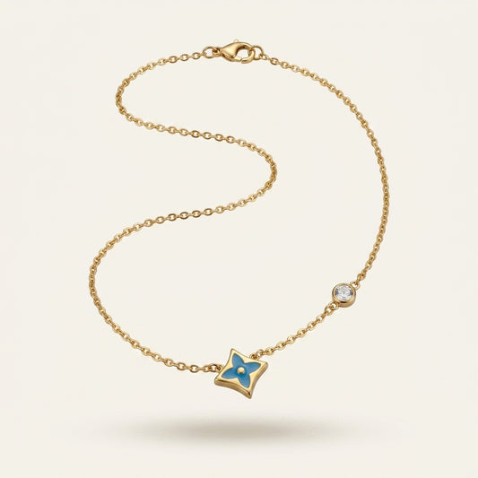 Skybelle – Enamel Pendant Necklace