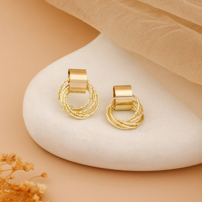 Loopelle – Twisted Chain Luxe Earrings