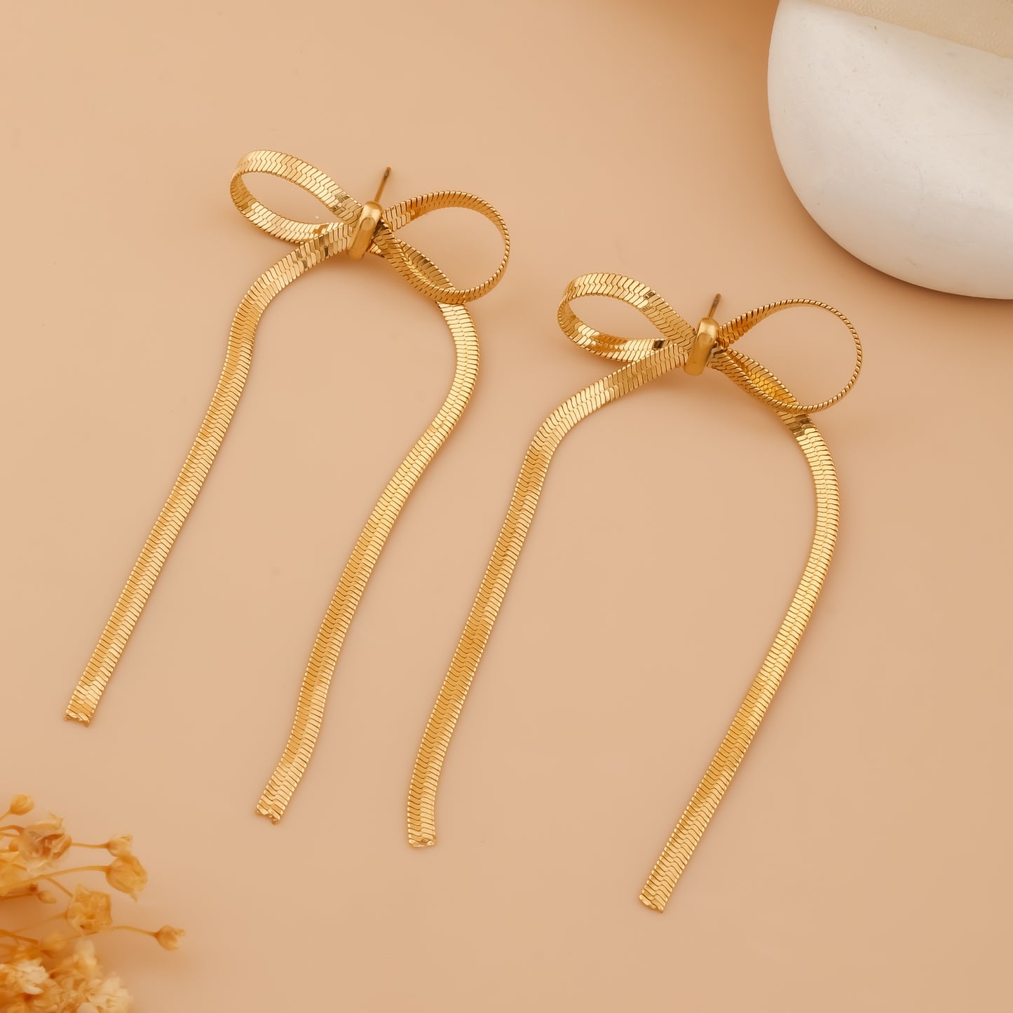 Tiedora – Luxe Bowline Earrings