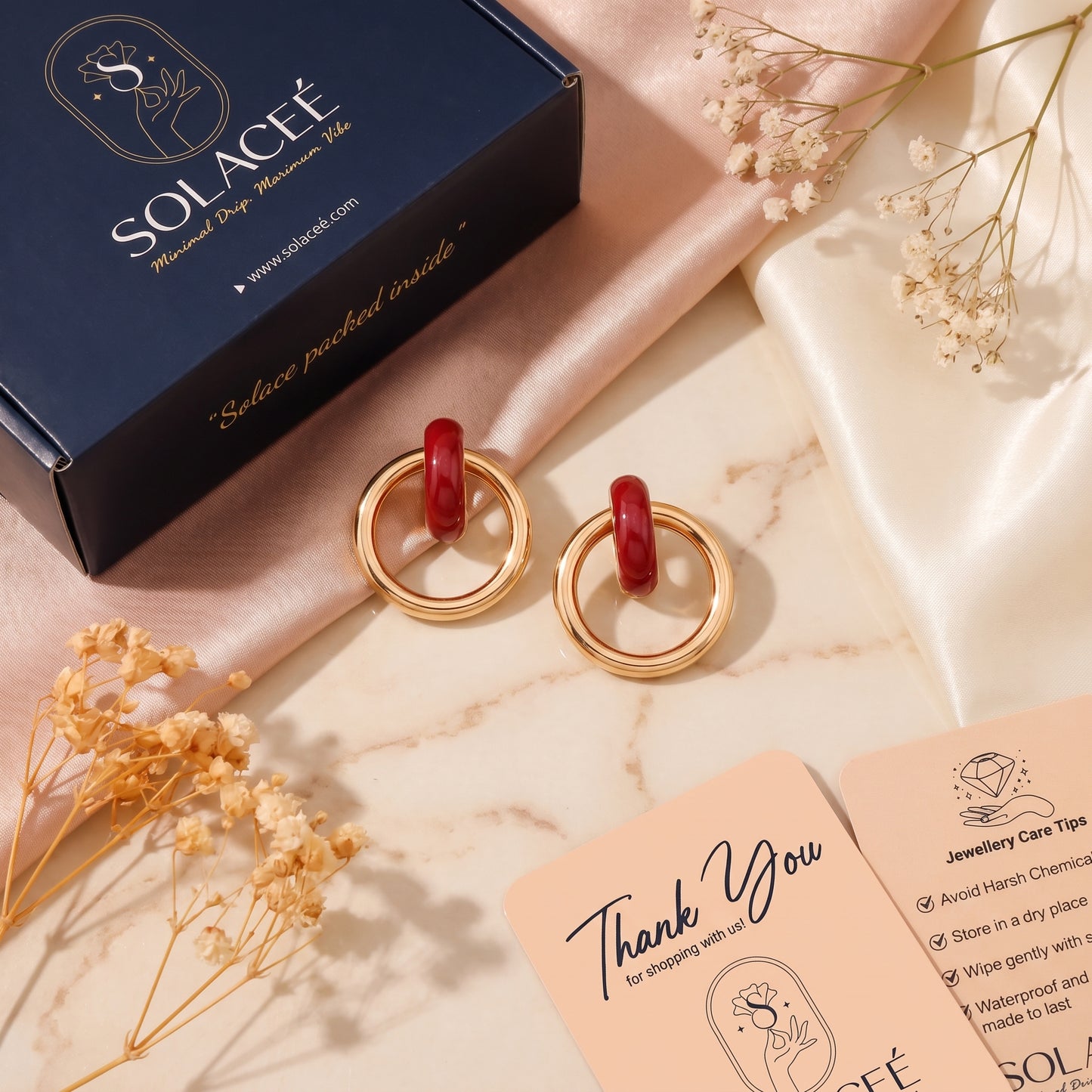 Verdora – Dual Hoop Acrylic Earrings