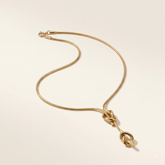 The Infinite Knot Necklace