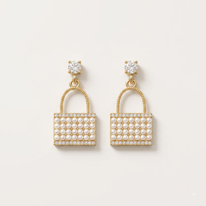 ChérieBag – Pearl Mini bag Earrings