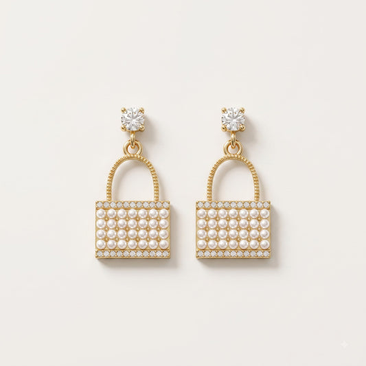 ChérieBag – Pearl Mini bag Earrings