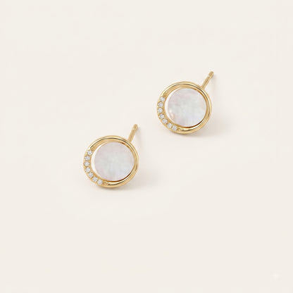 Luniva – Opal Glow Studs