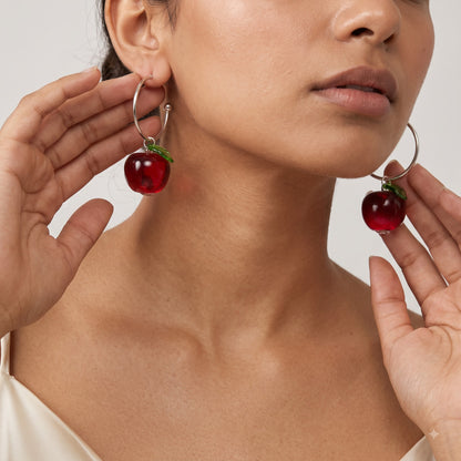CherryPop – Silver Fruit Hoops