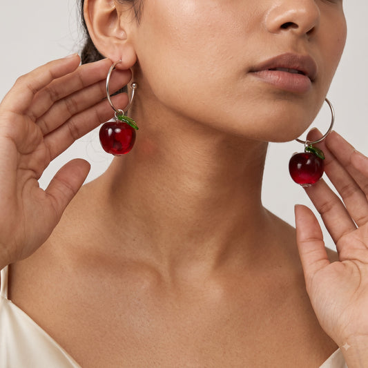 CherryPop – Silver Fruit Hoops