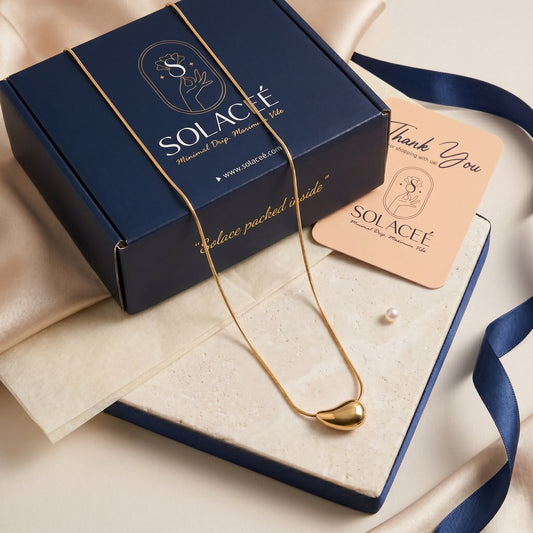 Aqualia – Smooth Drop Necklace