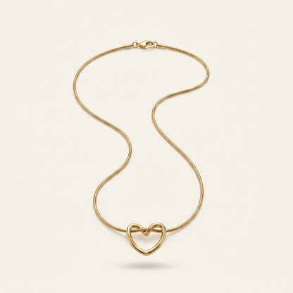 PureHeart – Minimal Gold Heart Necklace