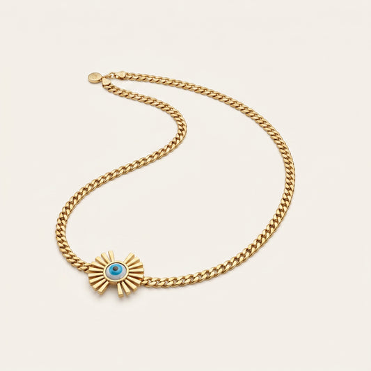 Sungaze – Evil Eye Sun Necklace