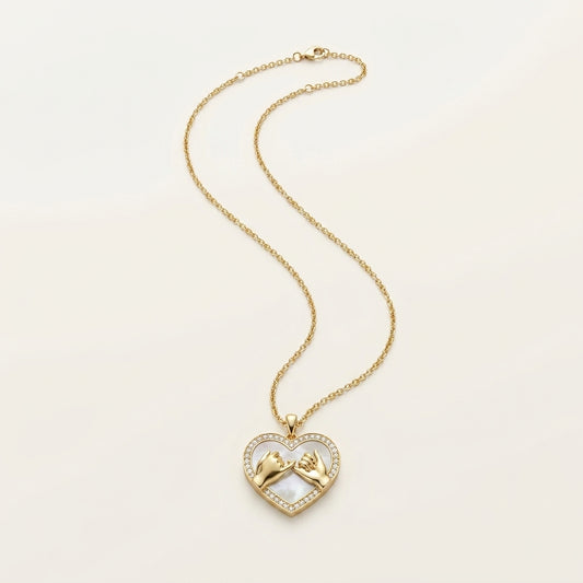 Pinkie Promise – Heart Pendant Necklace