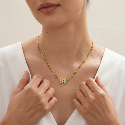 Sungaze – Evil Eye Sun Necklace