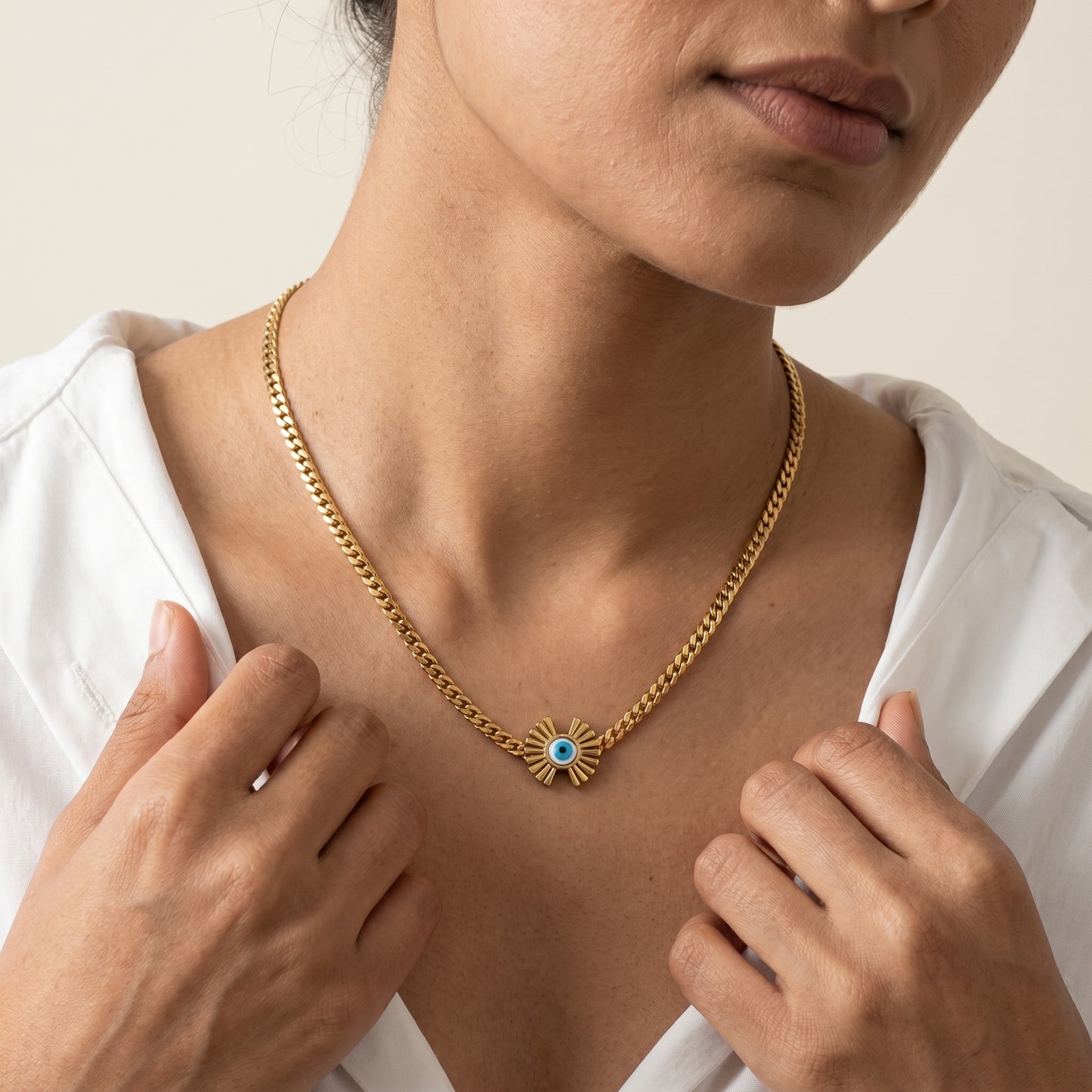 Sungaze – Evil Eye Sun Necklace