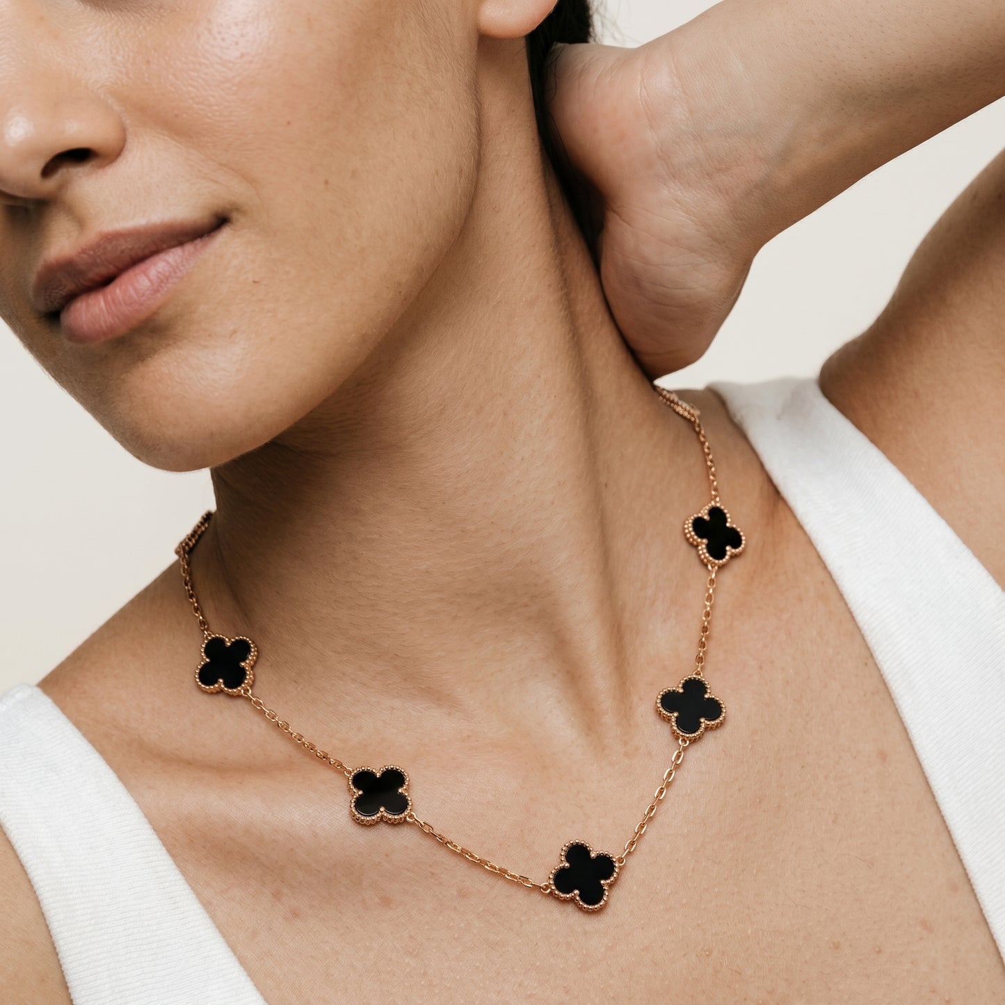 Rose Clover – Charm Chain Necklace