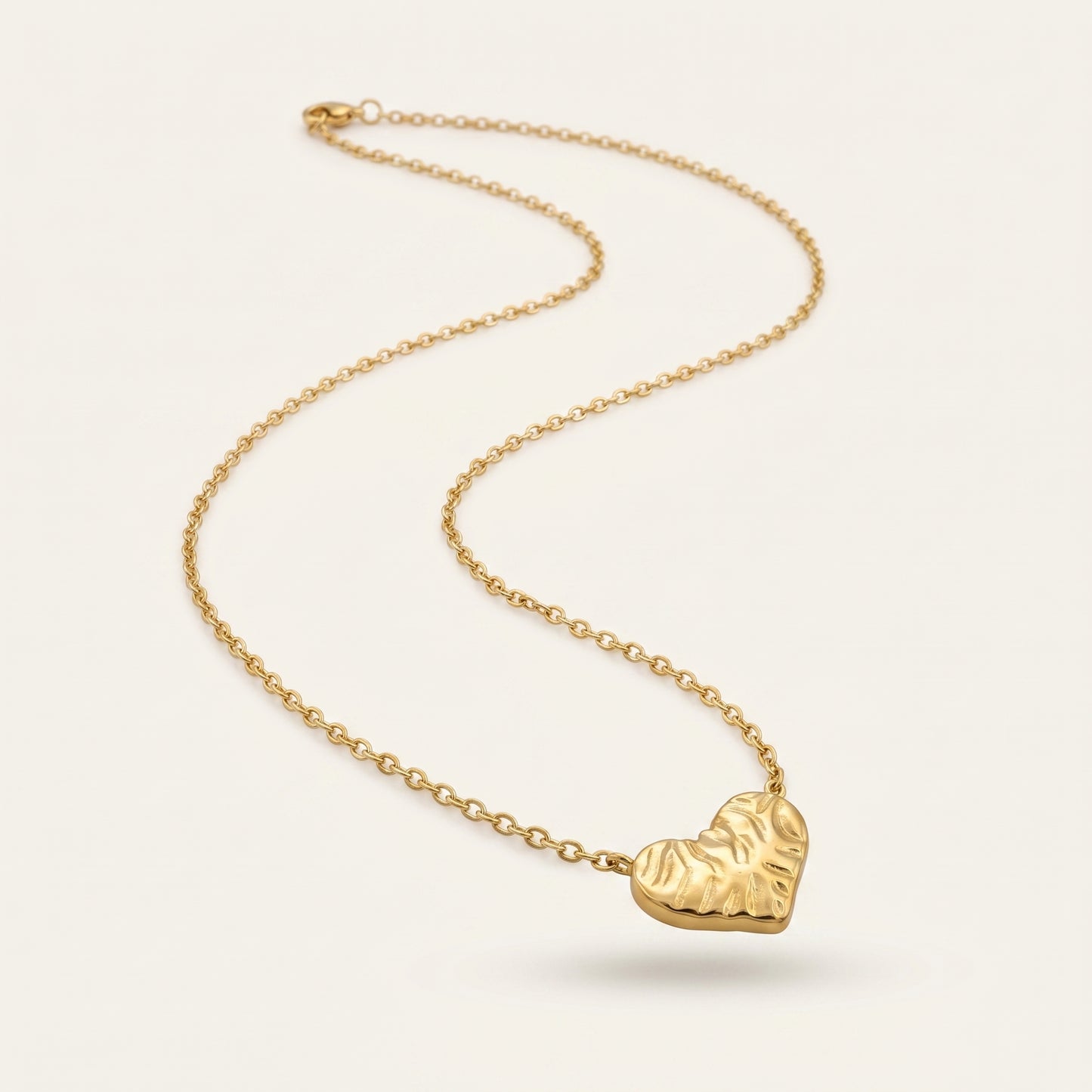 Everyday Heart – Gold Charm Necklace