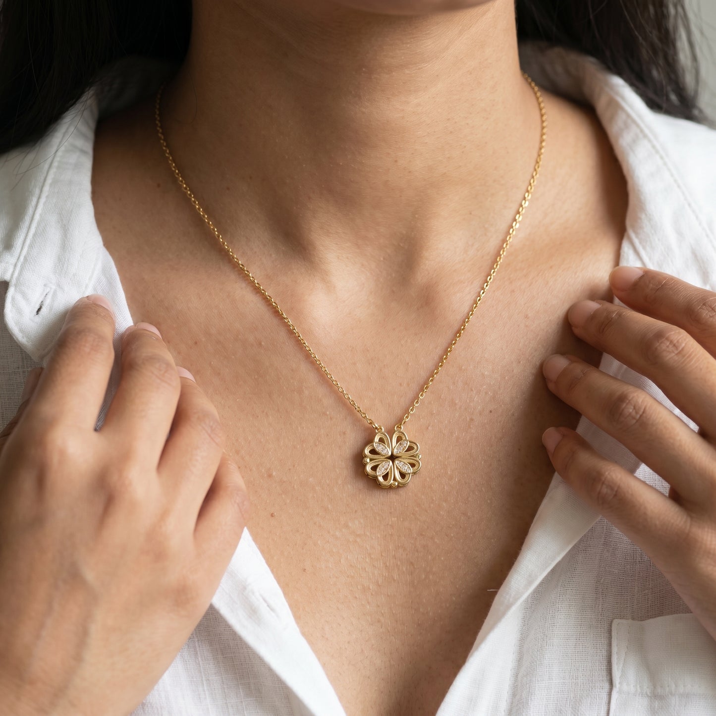 Lovelock’d – Magnetic Heart Necklace