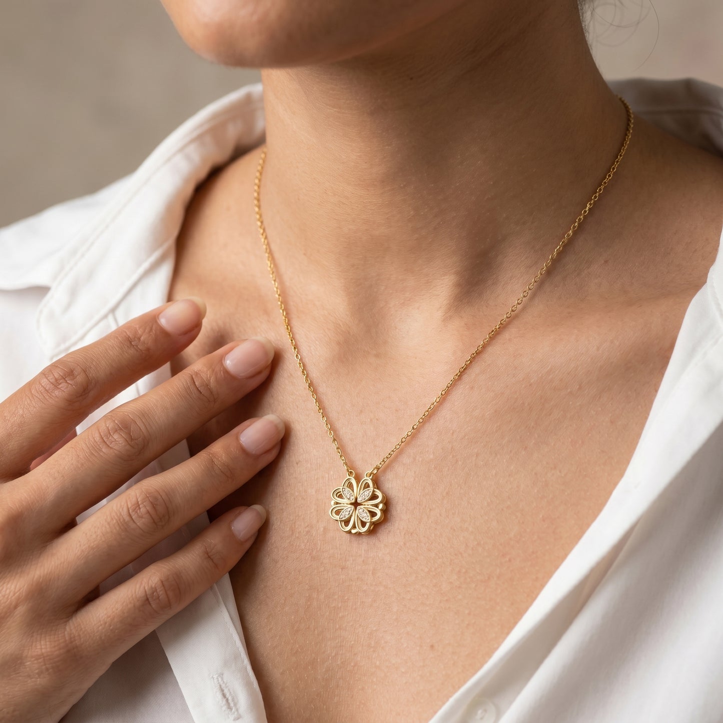 Lovelock’d – Magnetic Heart Necklace
