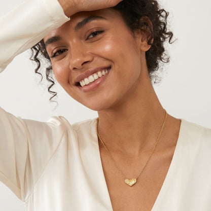 Everyday Heart – Gold Charm Necklace