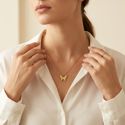Blisswing – Butterfly Pendant Necklace