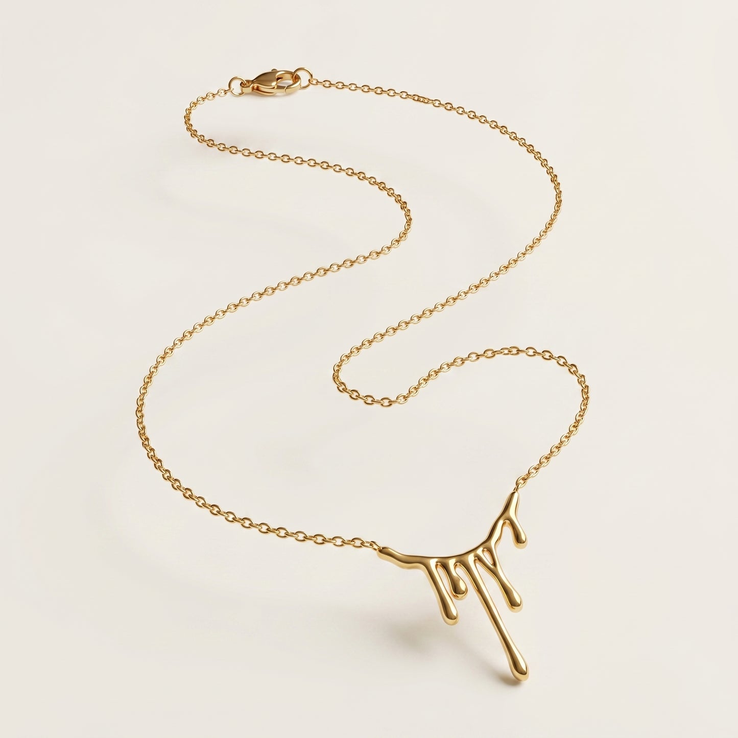 Lava Luxe – Molten Drip Necklace