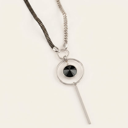 Celestara – Geometric Luxe Necklace